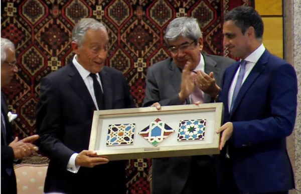 Portugal President, His Excellency Marcelo Rebelo de Sousa with Ismaili Council President